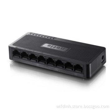 Green Power Gigabit Ethernet Switches 8 Port Flow Control